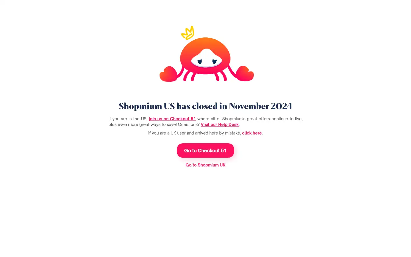 Screenshot of shopmium.com