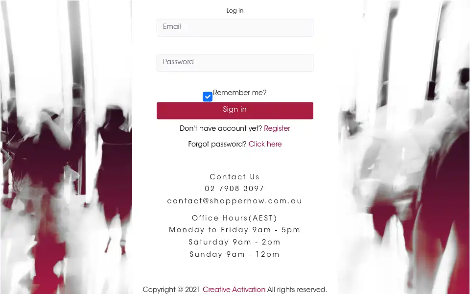 Screenshot of shoppernow.com.au