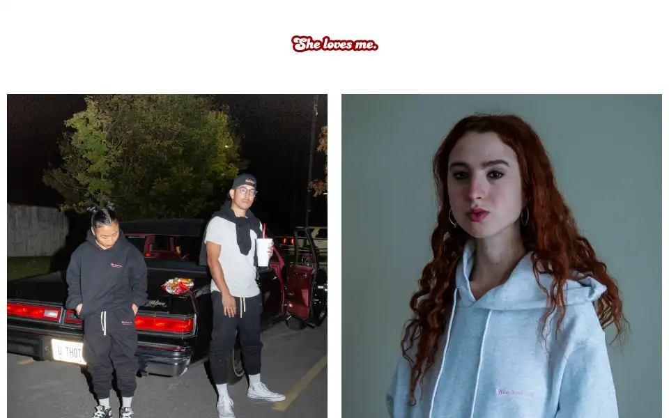 Screenshot of shopshelovesme.com