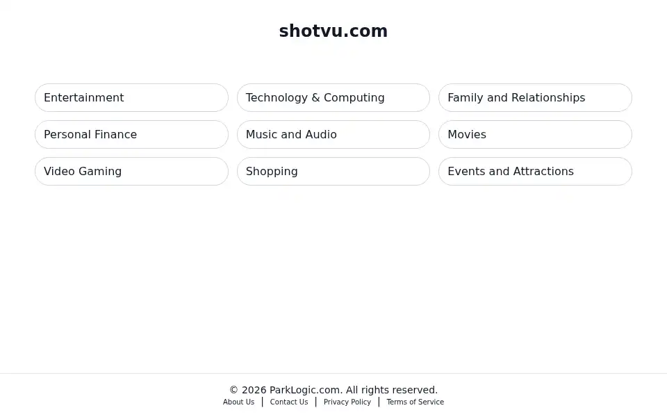 Screenshot of shotvu.com