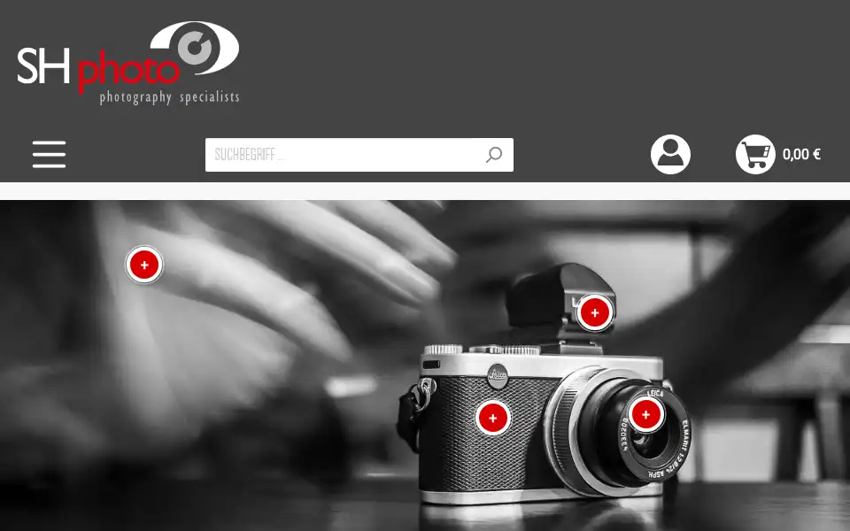 Screenshot of shphoto.de
