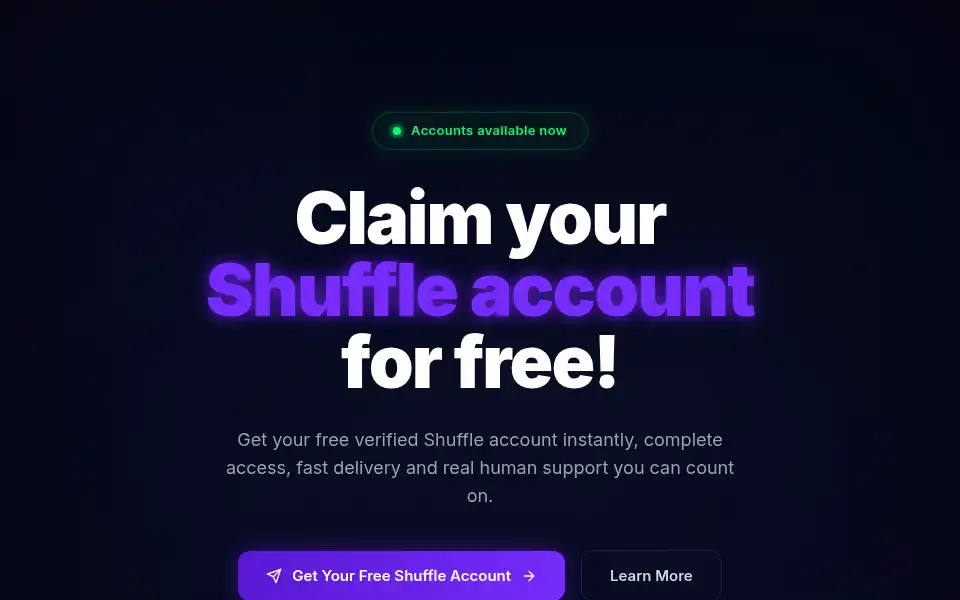 Screenshot of shufflesupply.com