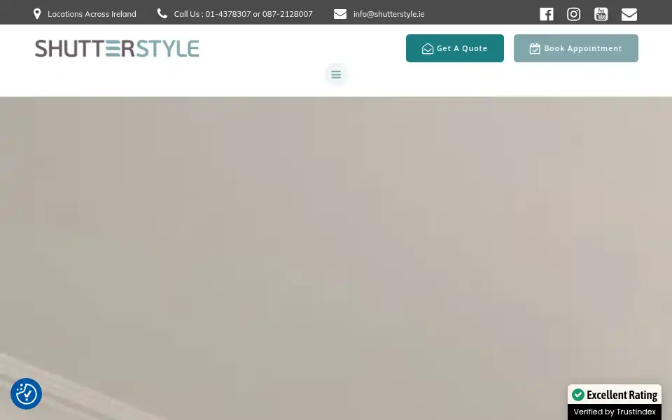 Screenshot of shutterstyle.ie