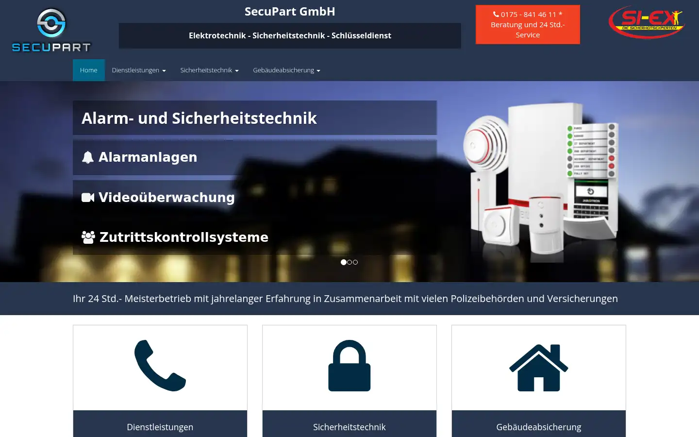 Screenshot of si-ex.de