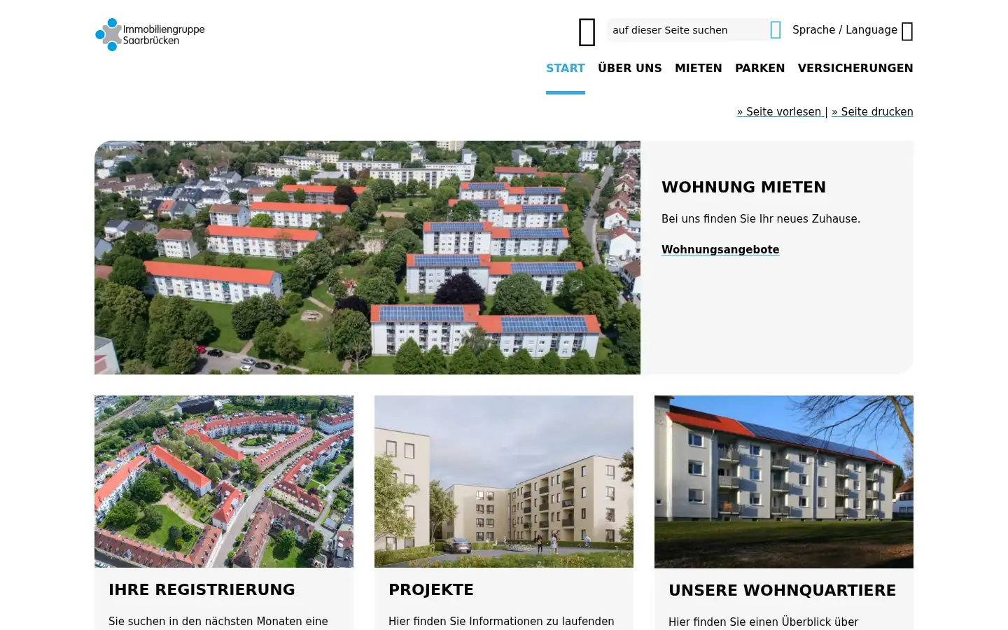 Screenshot of sib-saarbruecken.de