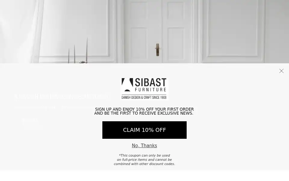 Screenshot of sibast-furniture.com