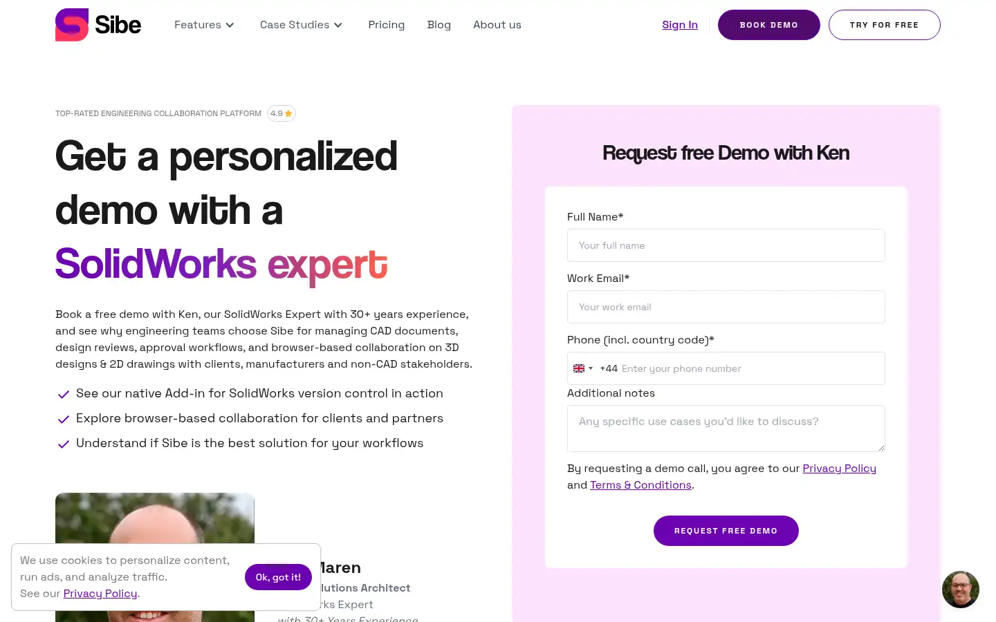 Screenshot of sibe.io