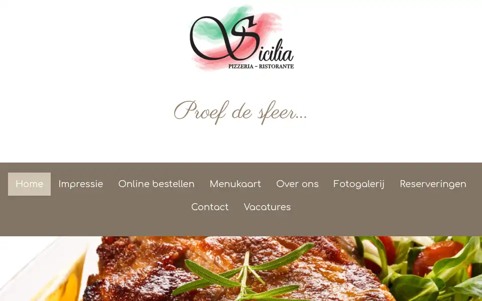 Screenshot of siciliaborger.nl