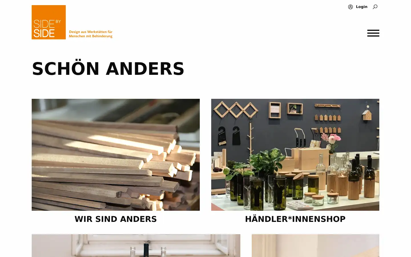 Screenshot of sidebyside-design.de