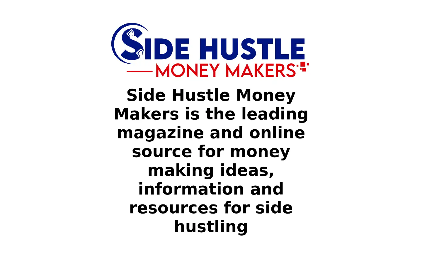 Screenshot of sidehustlemoneymakers.com