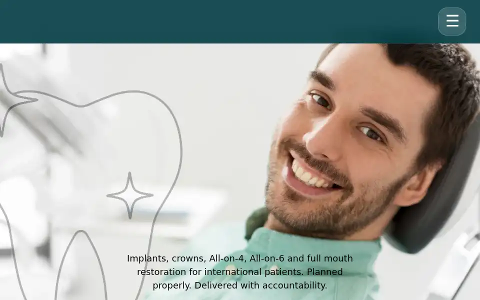 Screenshot of sidusdental.com