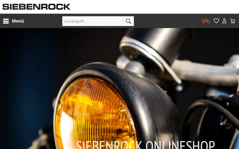 Screenshot of siebenrock.de