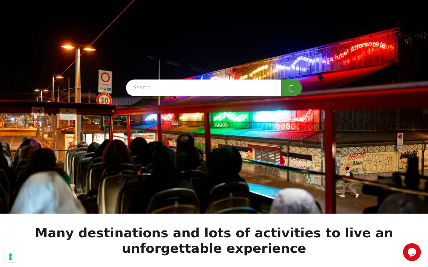 Screenshot of sightseeing-experience.com