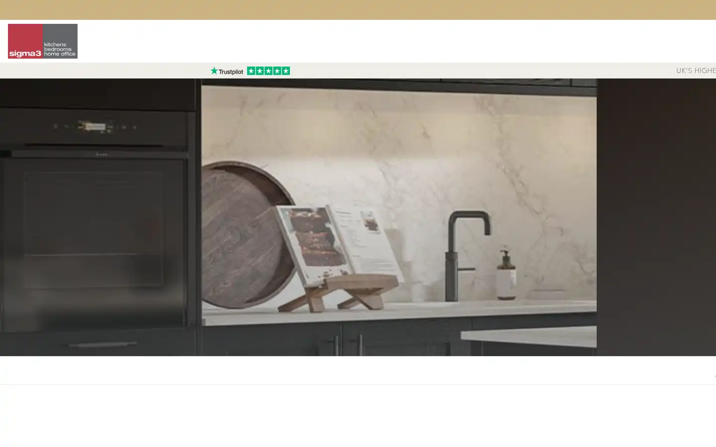 Screenshot of sigma3.co.uk