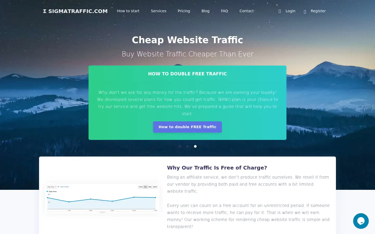 Screenshot of sigmatraffic.com