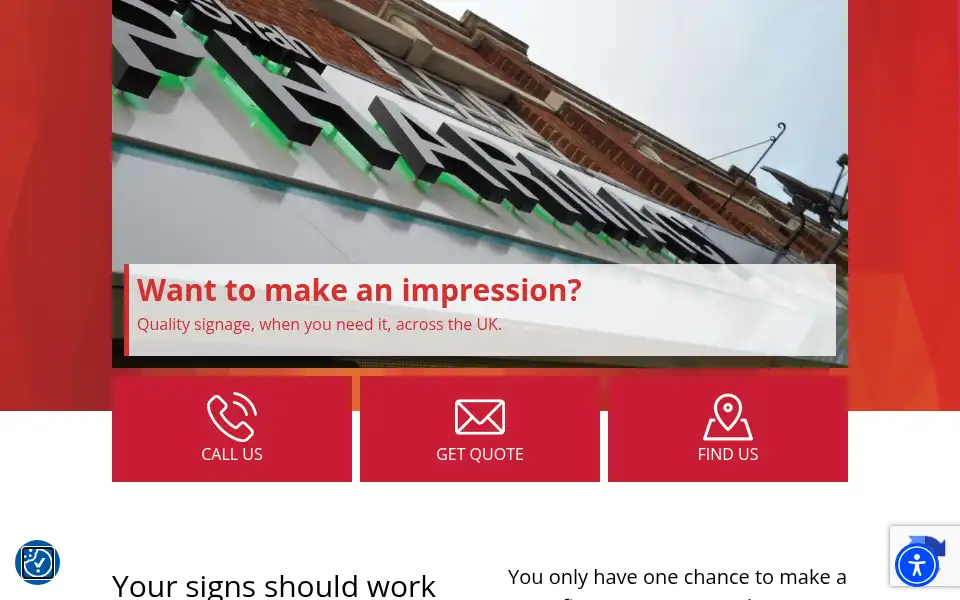 Screenshot of signarama-reading.co.uk