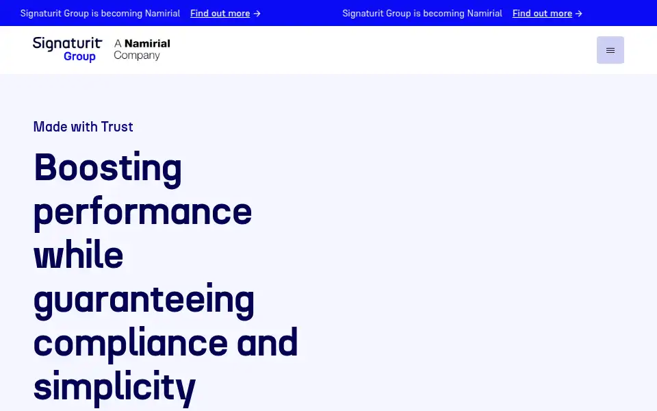 Screenshot of signaturit.com