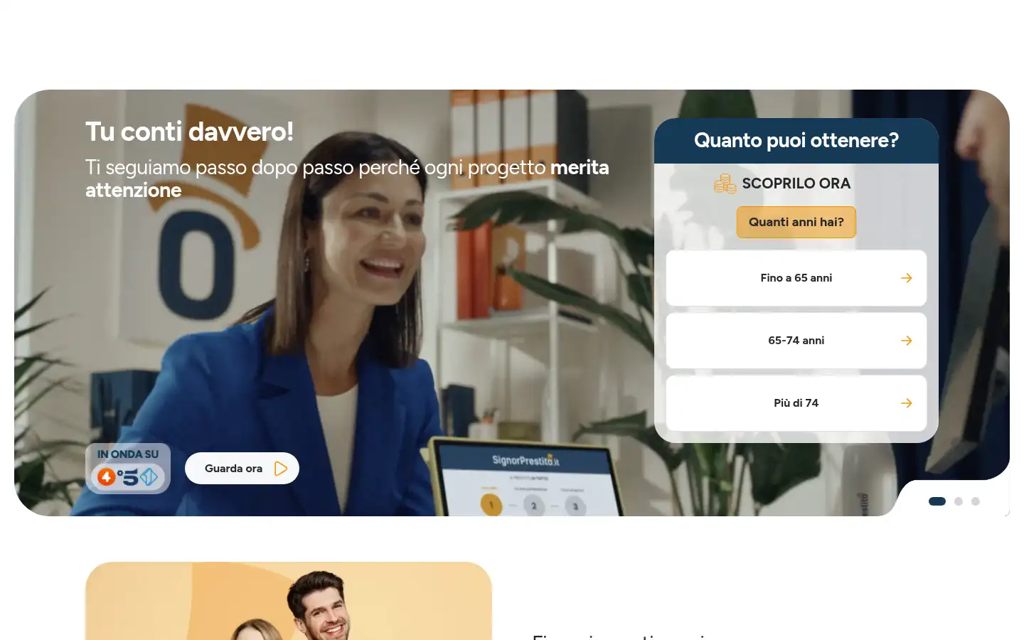 Screenshot of signorprestito.it