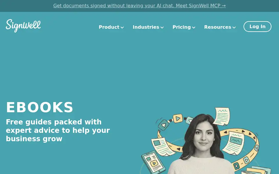 Screenshot of signwell.com