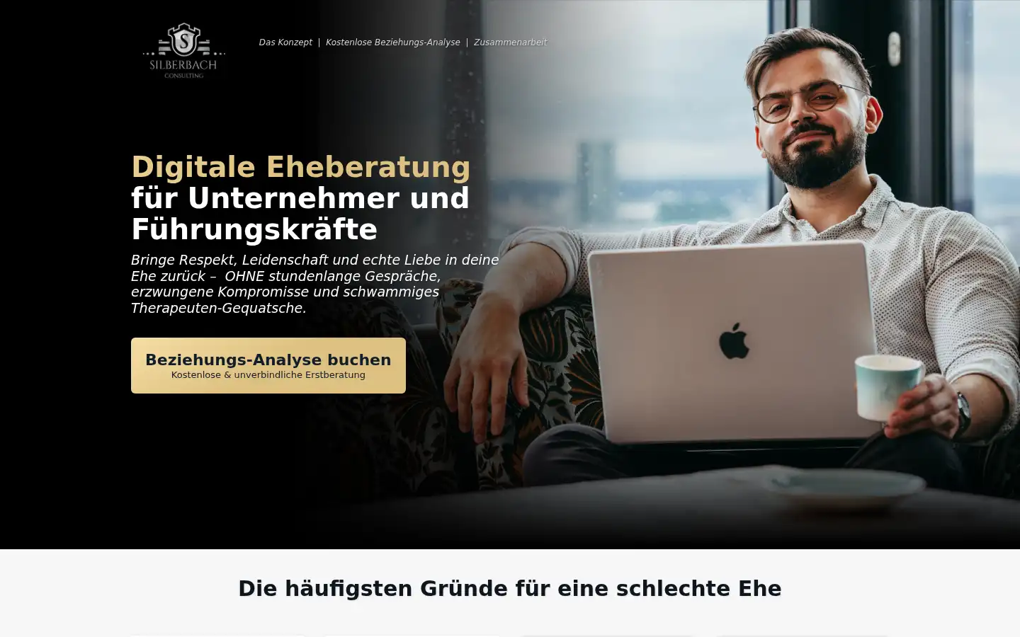 Screenshot of silberbachconsulting.de