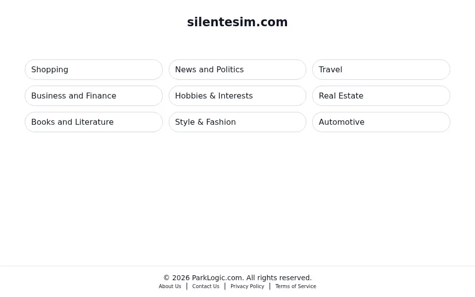 Screenshot of silentesim.com