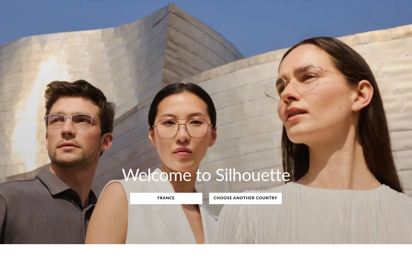 Screenshot of silhouette.com