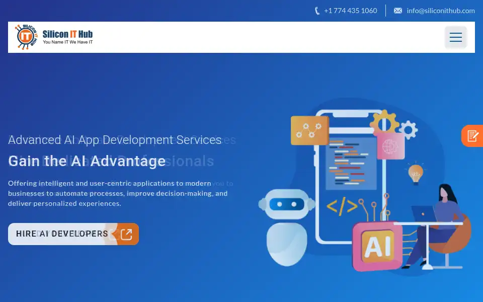 Screenshot of siliconithub.com