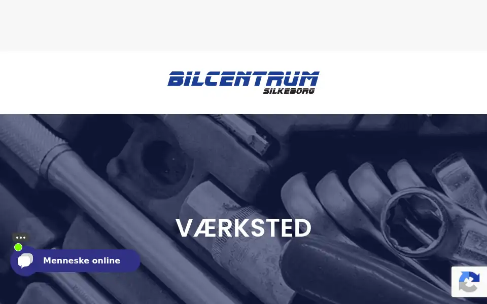 Screenshot of silkeborgbilcentrum.dk