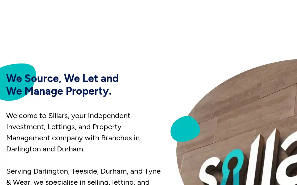 Screenshot of sillarsproperties.co.uk
