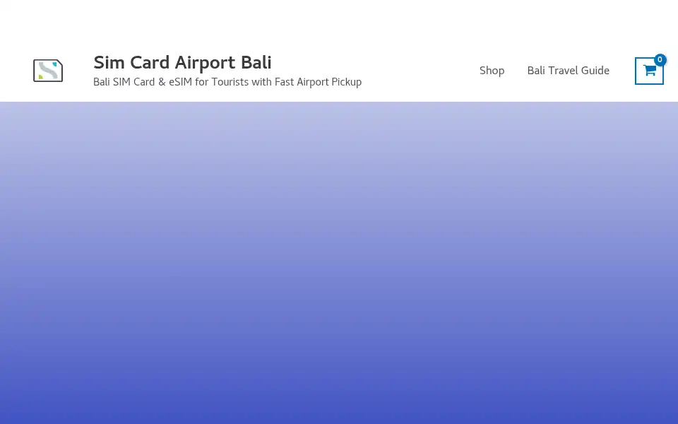 Screenshot of simcardairportbali.com