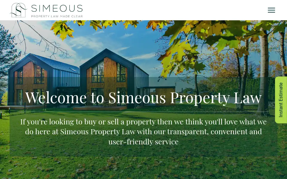 Screenshot of simeous.com