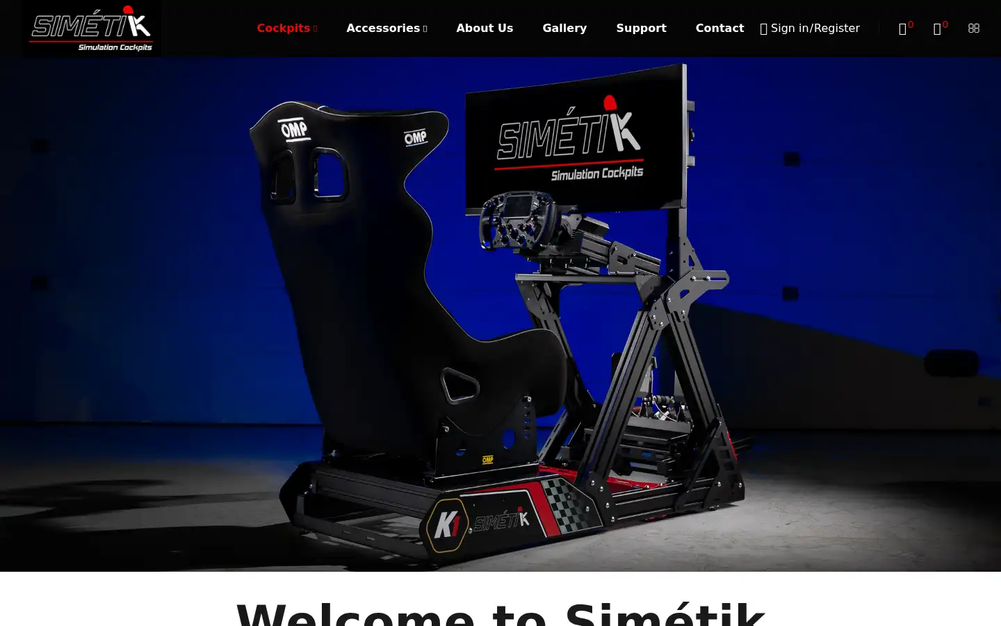 Screenshot of simetik.com