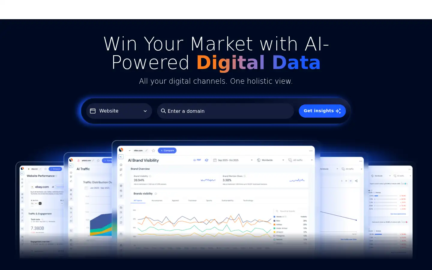 Screenshot of similarweb.com