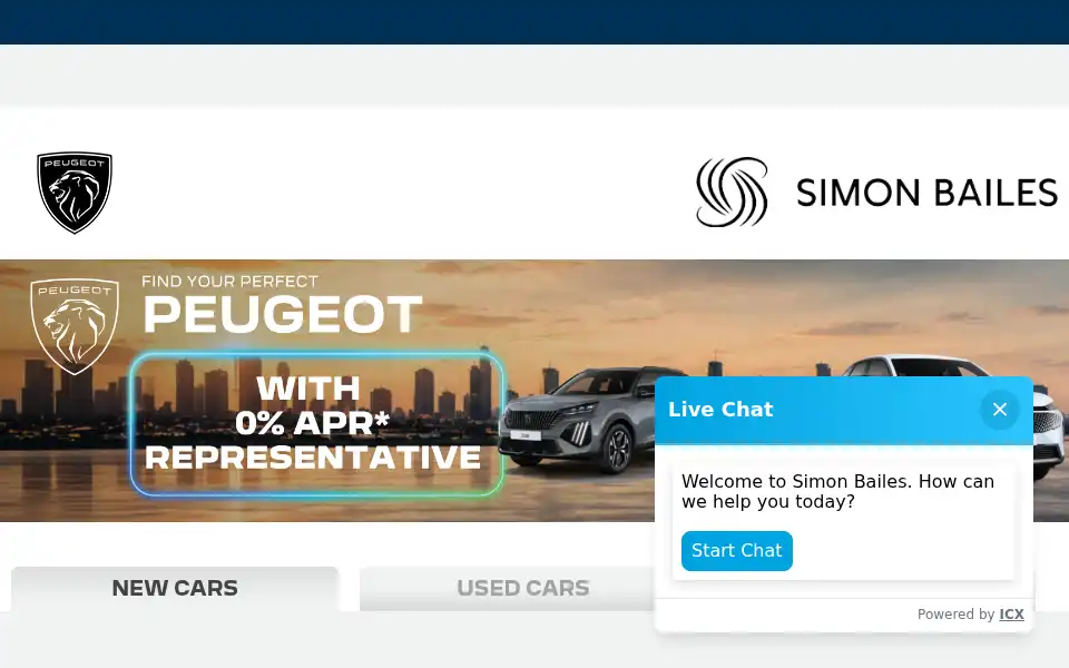 Screenshot of simonbailes.co.uk
