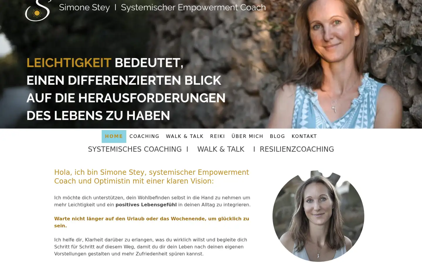 Screenshot of simone-stey.com