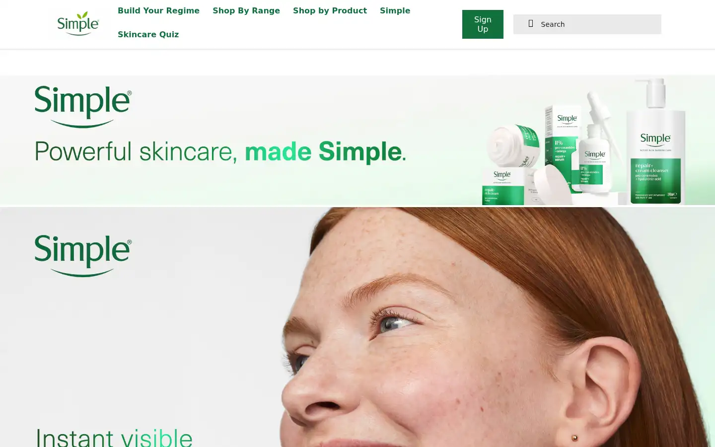 Screenshot of simple.co.uk
