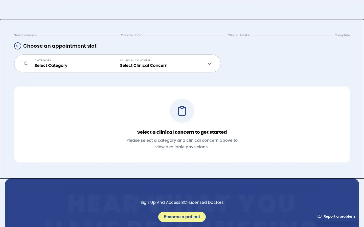 Screenshot of simplecare.ca