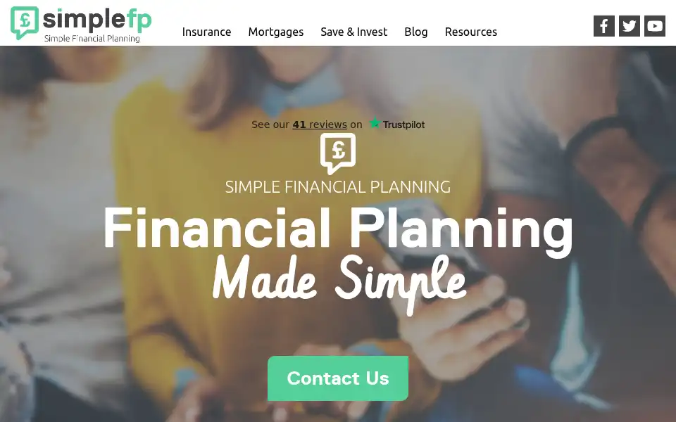 Screenshot of simplefp.co.uk