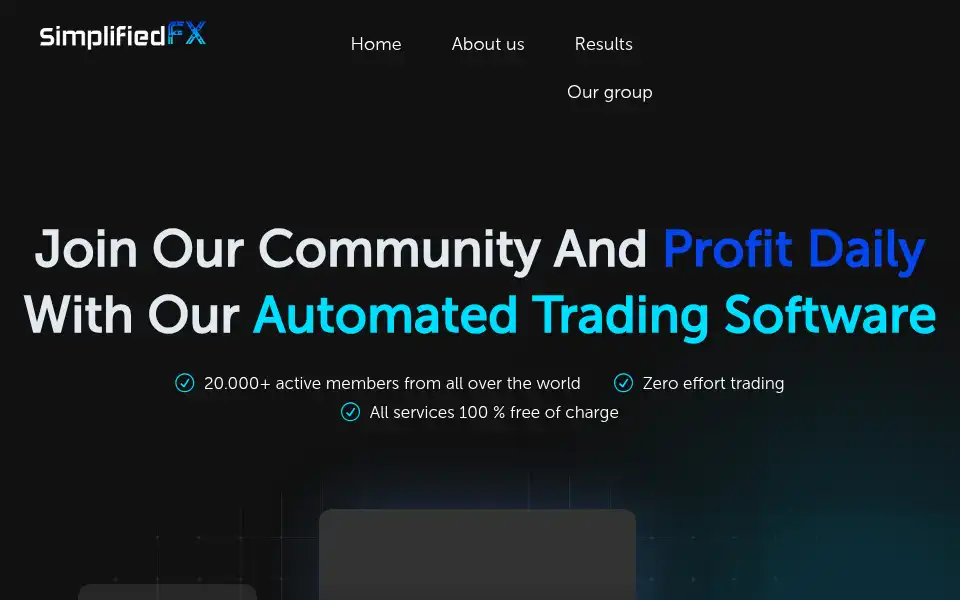 Screenshot of simplifiedfxea.com