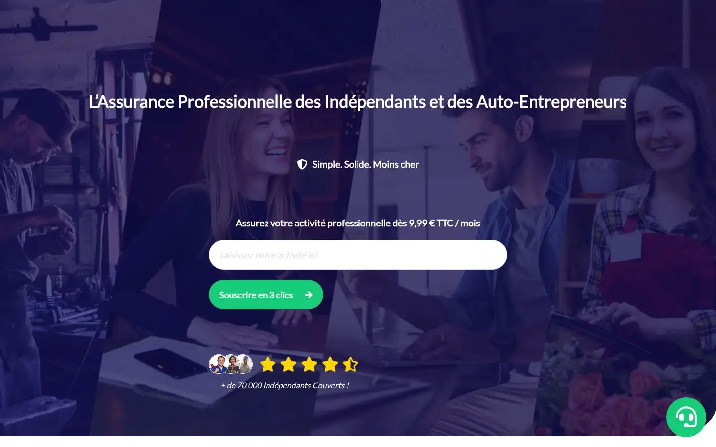 Screenshot of simplis.fr