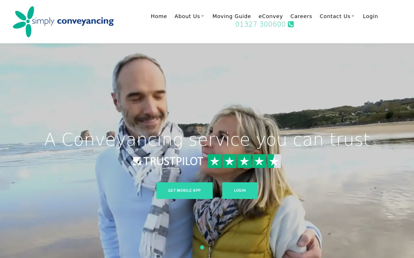 Screenshot of simplyconveyancing.co.uk