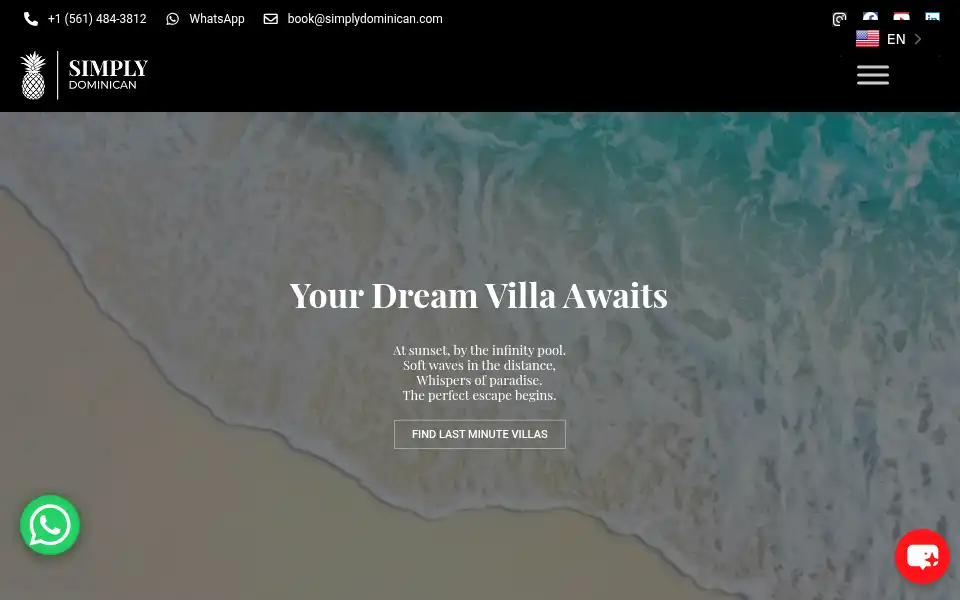 Screenshot of simplydominican.com