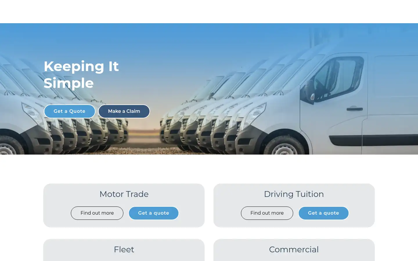 Screenshot of simplyinsurance.co.uk