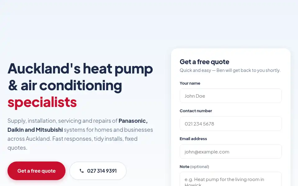 Screenshot of simpsoncc.co.nz