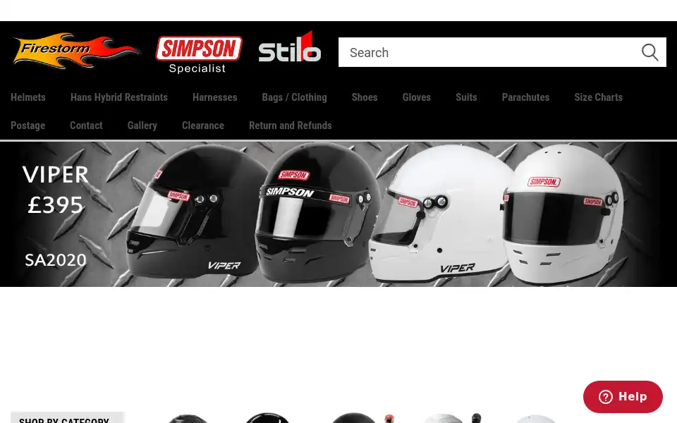 Screenshot of simpsonracing.co.uk