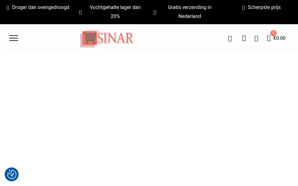 Screenshot of sinarbrand.com