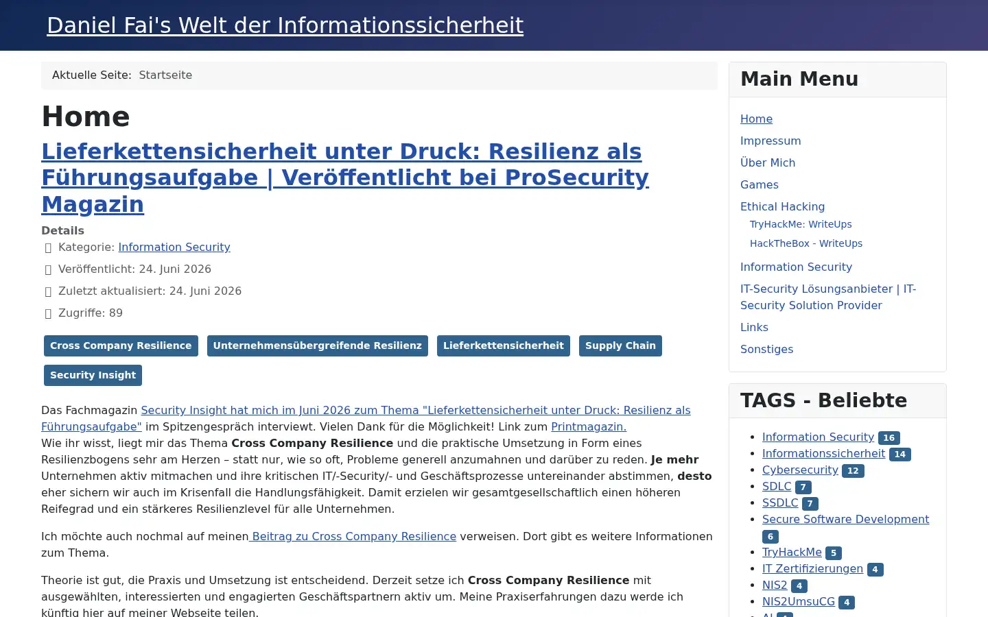 Screenshot of sinclair-software.de