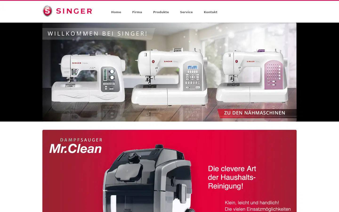 Screenshot of singer.ag