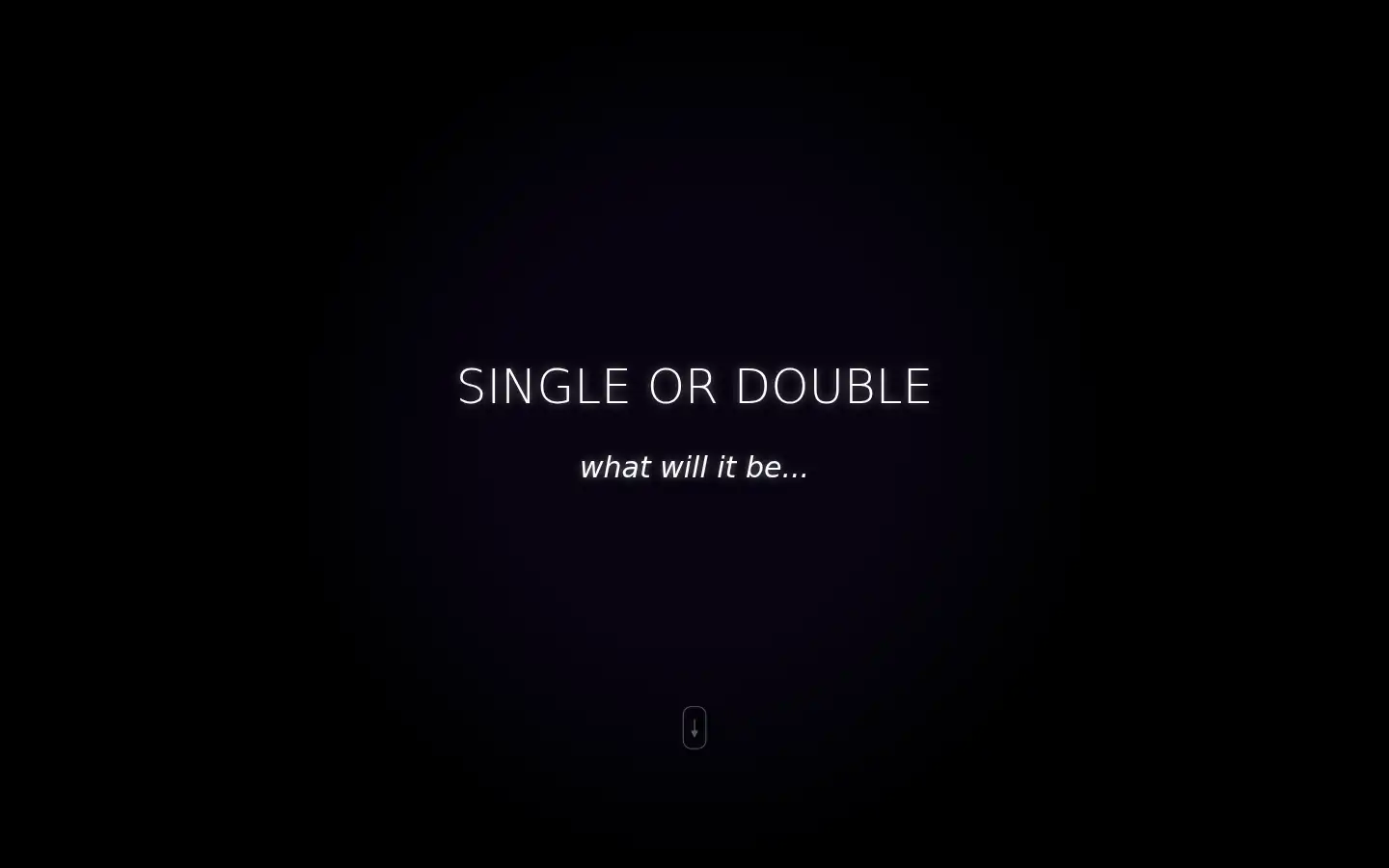Screenshot of singleordouble.co.uk