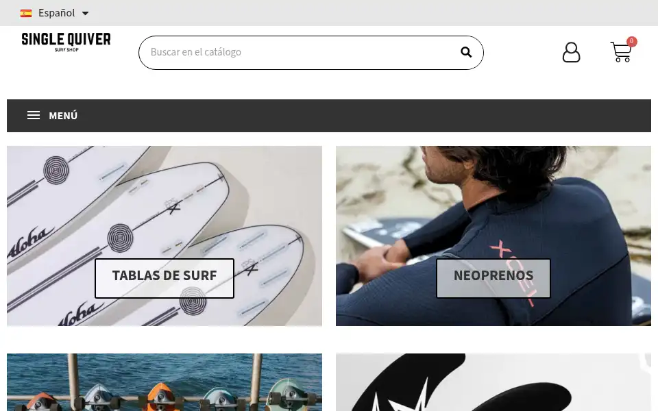 Screenshot of singlequiver.com